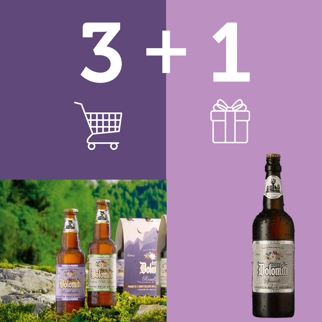3 plus 1 geschenkt - Bier